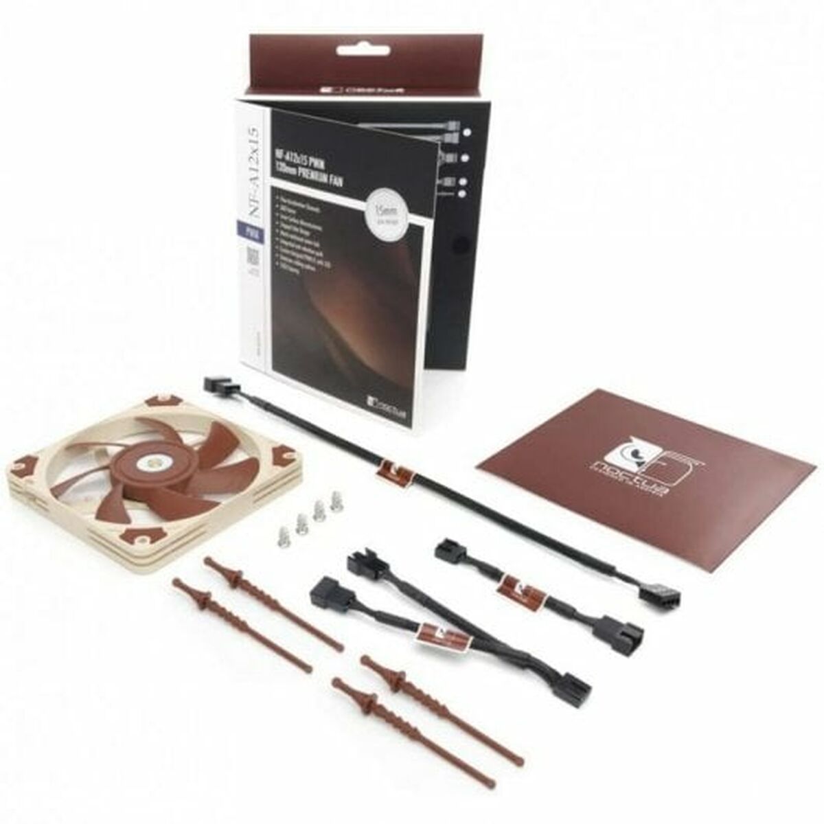 Boxventilator Noctua NF-A12X15 PWM Ø 12 cm
